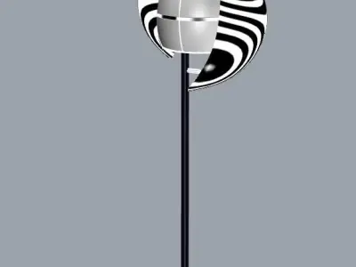 lighting stand ikea redesign 3D model