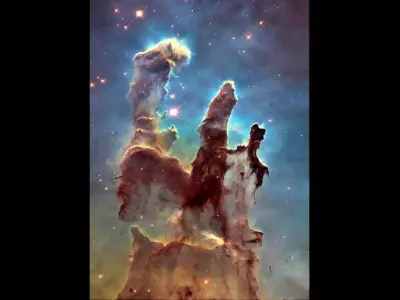 Eagle Nebula 3D model