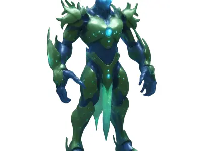 Elemental Guardians -  Heroes and Monsters Collection 3D print model