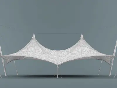 Canopy Tent 3D model