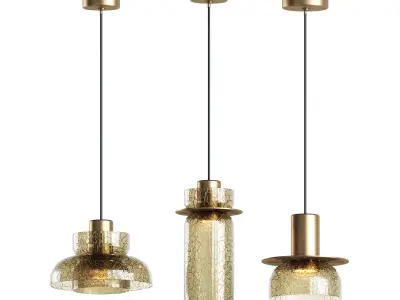CRISPIN Pendant Light Lampatron 3D model