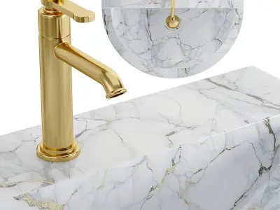 AXA One Washbasin 3D model