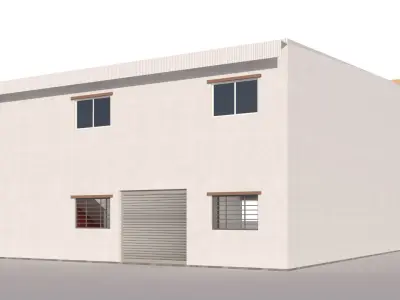 Industrial Building-1 3D model