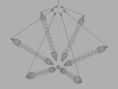 Moooi Kroon Light 3D model