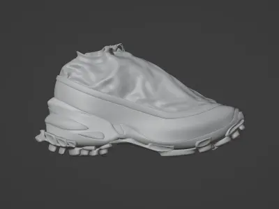 Sneakers Concept Salomon Low-poly 3D model