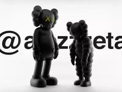 Kaws Companion x What Party Textured 3D model