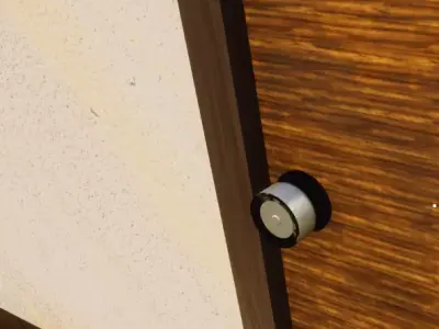 Game Ready Doorknob light bulb Free low-poly 3D model