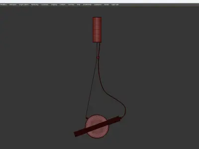 Maytoni Enigma MOD150PL L5W3K Low-poly 3D model