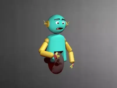 robot 35 3D model