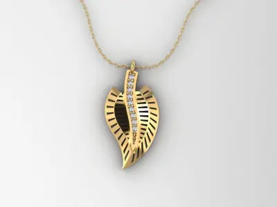 Pendant P127 3D Print Model 3D print model