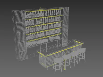 Bar Collection 9 3D model