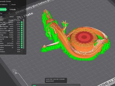 Dragon Spotlight  3D print model