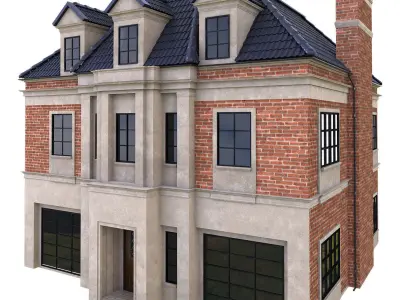 building 02 3D model