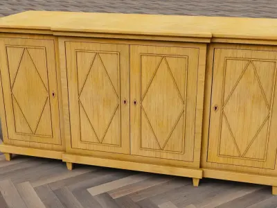 Cabinets Collection sideboard 3D Model Pack