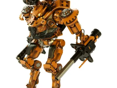 new robot 3D model