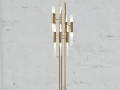 Designer floor lamp WATERFALL by Romatti 3D model