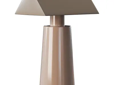 MF1 Caret Portable Table Lamp Low-poly 3D model