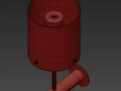 Modern Garden Lighting Uk 3D model