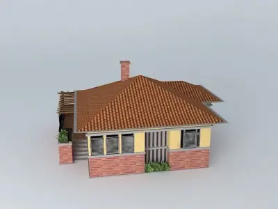 Tiny Bungalow Free 3D model