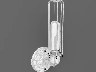 Maryam Wall Light 3D model