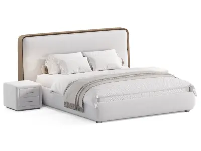 Giorgetti Frame bed 3D model