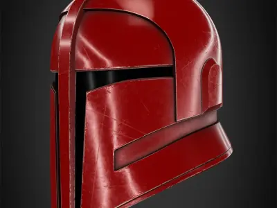 The Mandalorian Imperial Praetorian Guard Helmet for Cosplay 3D print model