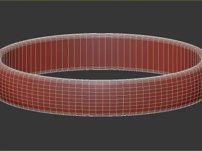 Saurons One Ring 2 psc 3D model