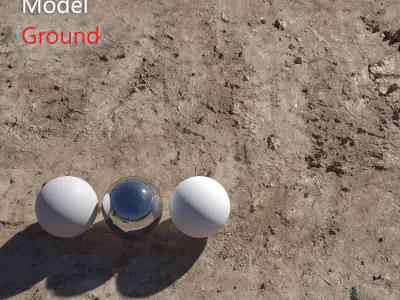 Ultra realistic Ground  3D Model Pack