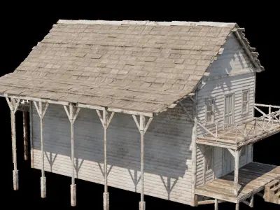 western house 3D model