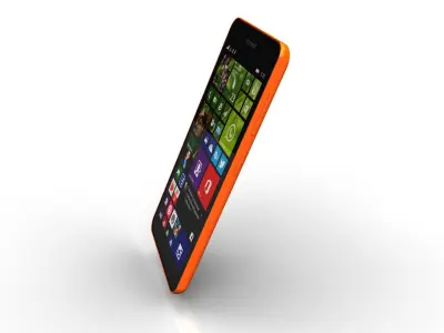 Mobile phone Lumia 535 3D model