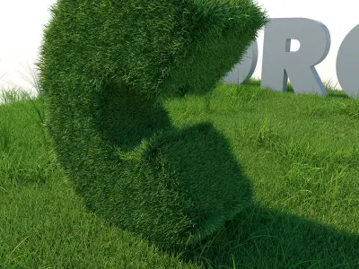 Grass Kit III for C4D and Corona render 3D model