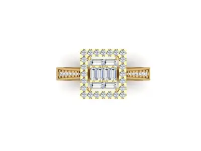 Jewelry ring 438 3D print model