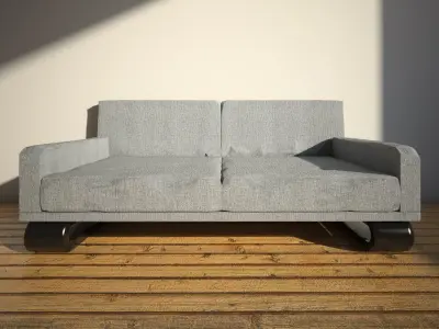 SIMPLE SOFA 3D model