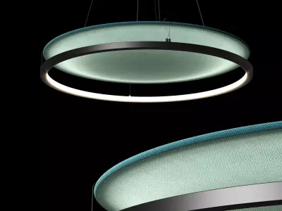 Circus s1500 Pendant light Low-poly 3D model