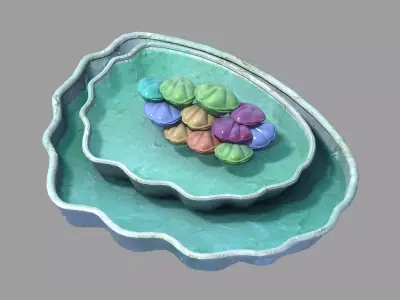 Disney - Seaside Stones 03 3D model