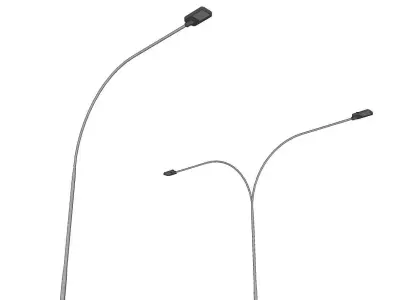 Lamp Post - Light Pole - Light Post - Street Light - Group 04 3D model