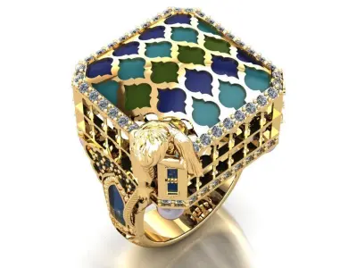 Zal and Roudabeh--orginal design 3D print model