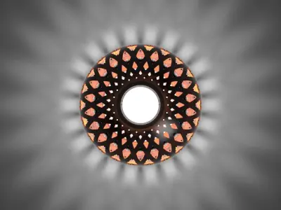 TSC Lamp Shade 3D print model