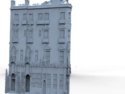 Street Flats 3D model