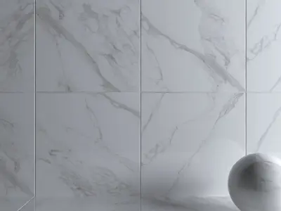 Wall Tiles Museums Torano Bianco 120x120 Set 1 Texture