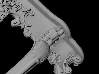  TOILET TABLE 3D model