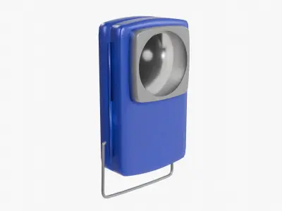 Retro Torch 3D model