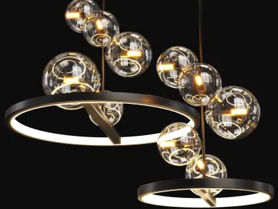 Lampatron  pendant lamps 3D Model Pack