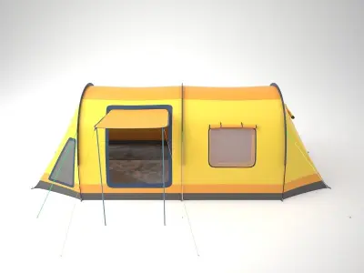 Tunnel Tent 3D model