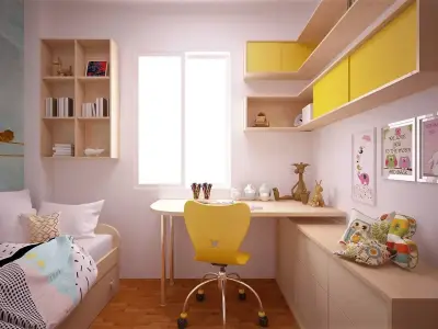 child room 3D model