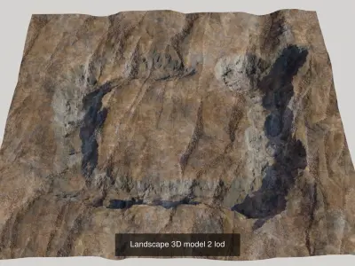 Collection Landscape 3D models 3D Model Pack