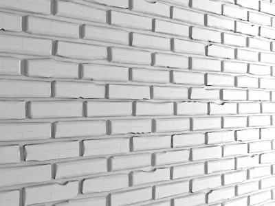 Bricks brickwork 3D model