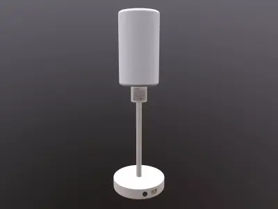 Portable Desk LED Lamp 3D model