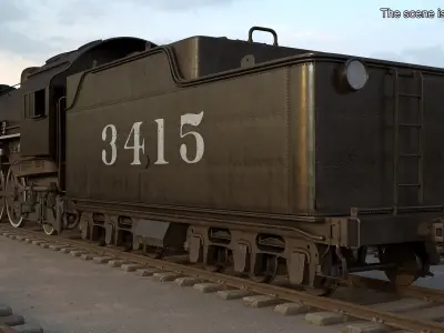  Rigged Vintage Trains Collection 