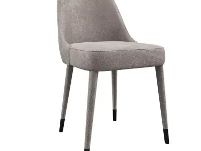 CHAIR BURTON TAUPE 3D model